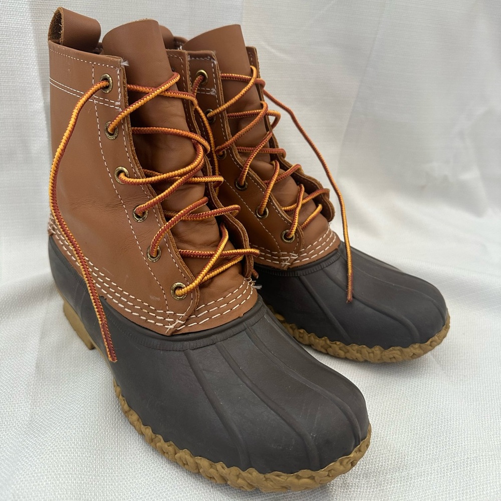 L.L. Bean Women's Bean Boots, 8" - Tan/Bean Boot Brown